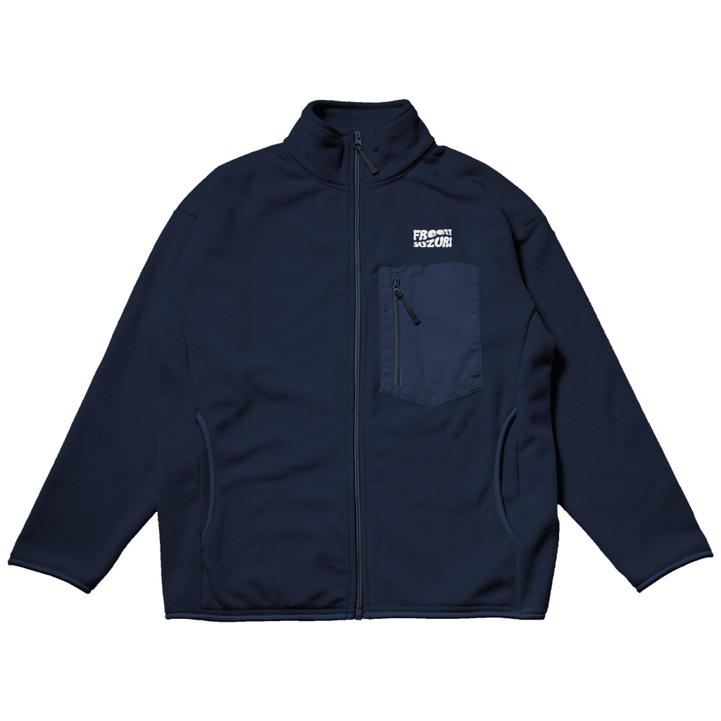Embroidered Fleece Jacket