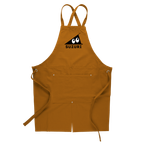 Washed Canvas Cross-Back Apron